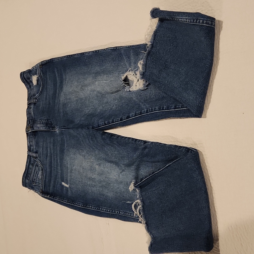 KUT from the Cloth High Rise Cropped Jeans